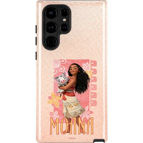 Disney Princess Moana and Pua Galaxy S25 Ultra Impact Case